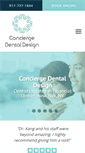 Mobile Screenshot of conciergedentaldesign.com